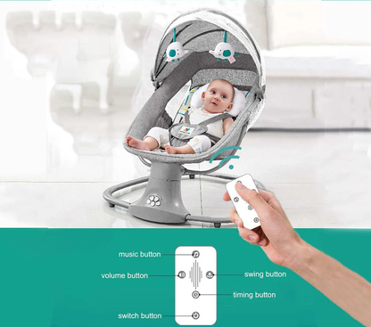 MagicZC® Baby Rocking Chair with Bluetooth Music Speaker