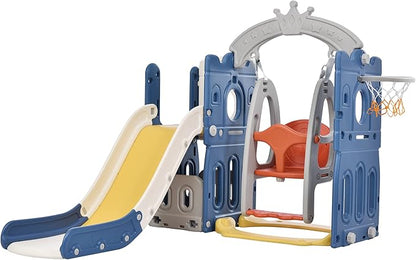 MagicZC® Tower Baby Slide and Swing Indoor