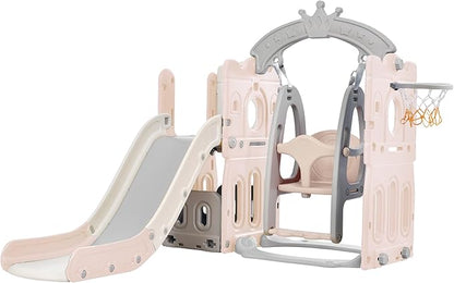 MagicZC® Tower Baby Slide and Swing Indoor