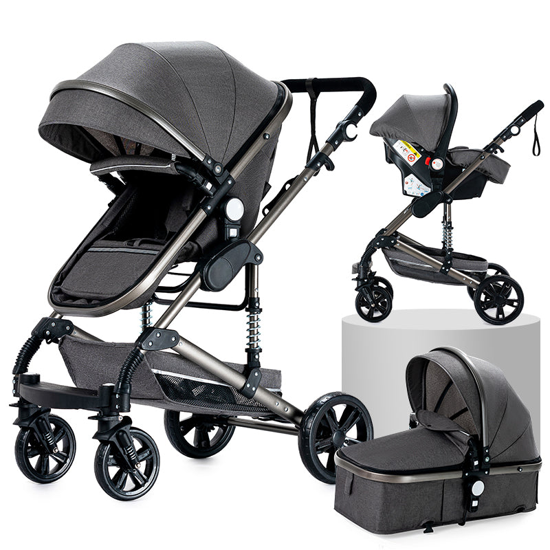 MagicZC® 3 in 1 Portable Travel Stroller Folding Prams