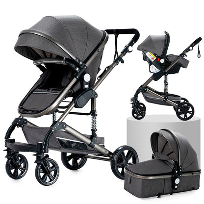 MagicZC® 3 in 1 Portable Travel Stroller Folding Prams