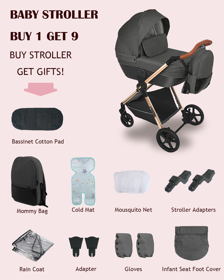 Carrycot 3-in-1 Baby Stroller