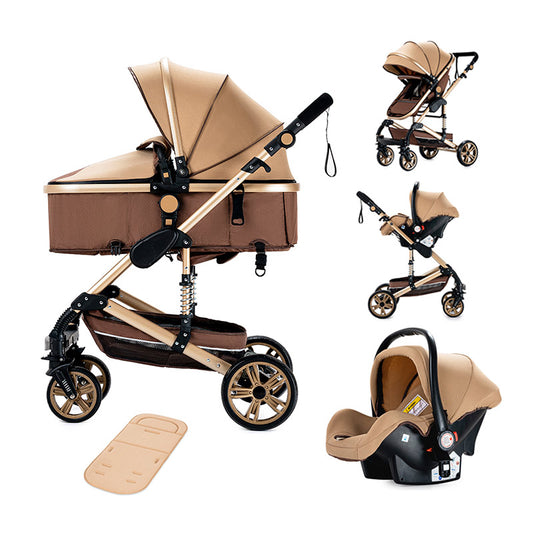 3-in-1 Convertible Baby Stroller
