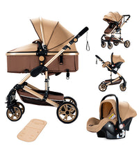 3-in-1 Convertible Baby Stroller