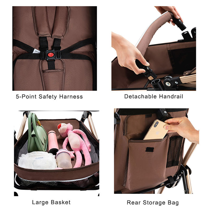 3-in-1 Convertible Baby Stroller details