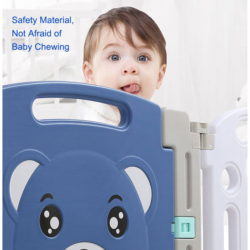 Baby playpen use safety material