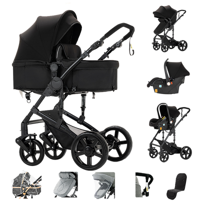 MagicZC® 3 In 1 Travel Reversible Stroller Newborn