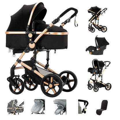 MagicZC® 3 In 1 Travel Reversible Stroller Newborn