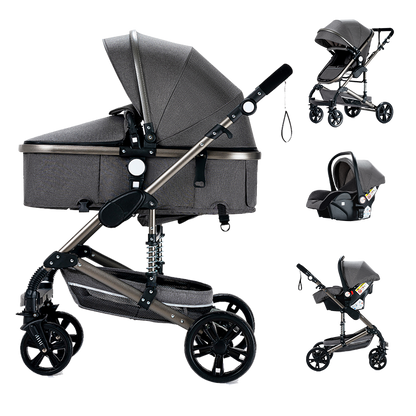 MagicZC® 3 in 1 Portable Travel Stroller Folding Prams