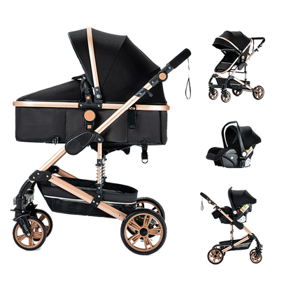 magiczc 3 in 1 stroller blackgold