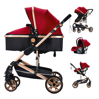 MagicZC® 3 in 1 Portable Travel Stroller Folding Prams