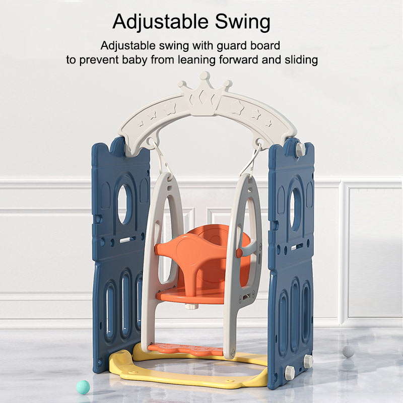 Freestanding Baby Slide Multi-function Children's Slide Swing Set Indoor Slide for Toddlers