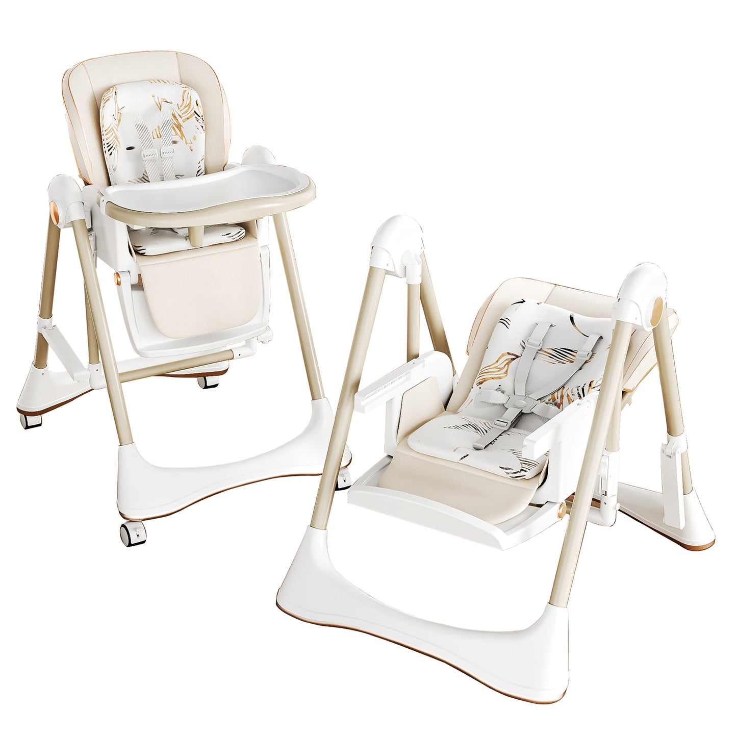 Magic ZC R8121 High chair and swing combo in beige